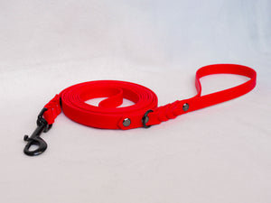 Red 16mm biotane leash