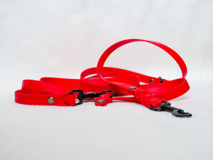 Red 16mm biotane leash