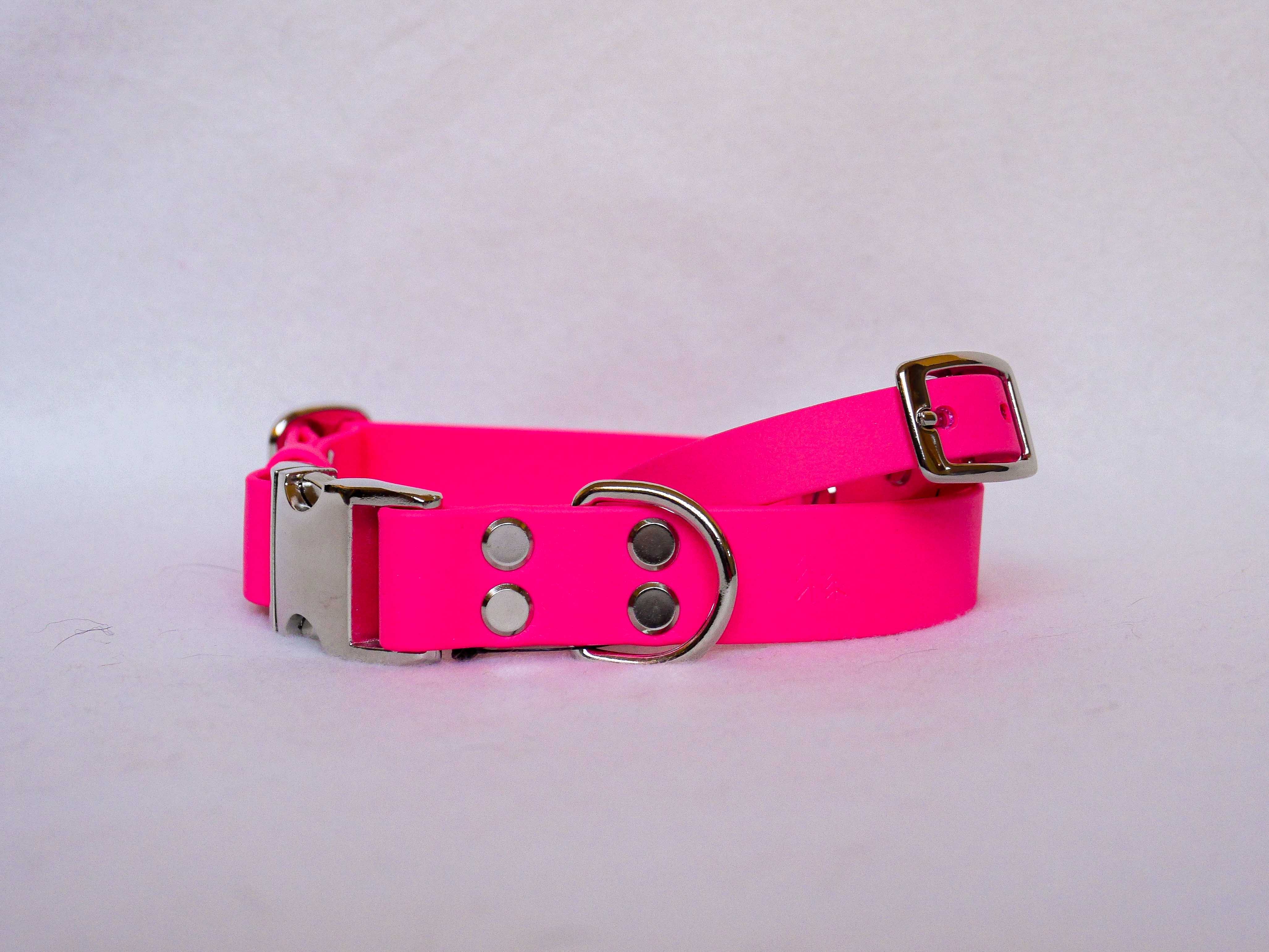 Pink biotane collar