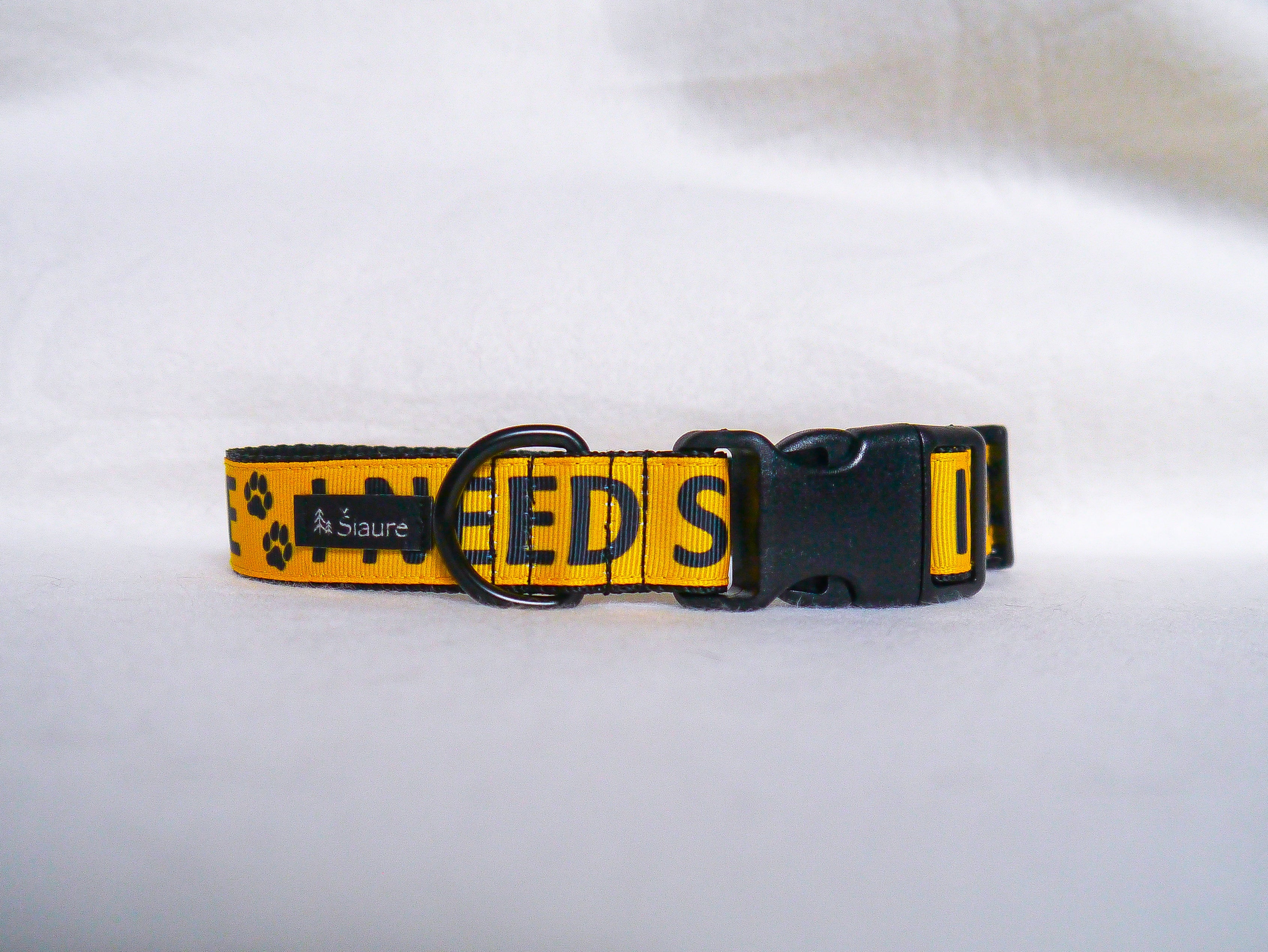 Collar "I need space" | 2.5 cm wide